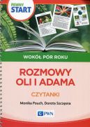 Okadka ksizki - Pewny Start. Wok pr roku. Rozmowy Oli i Adama. Czytanki