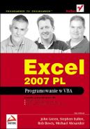 Okadka - Excel 2007 PL. Programowanie w VBA