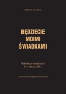 Okadka - Bdziecie moimi wiadkami