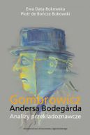 Okadka - Gombrowicz Andersa Bodegrda. Analizy przekadoznawcze