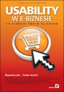 Okadka - Usability w e-biznesie. Co kieruje Twoim klientem?