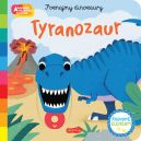 Okadka ksizki - Tyranozaur. Akademia mdrego dziecka. Poznajmy dinozaury
