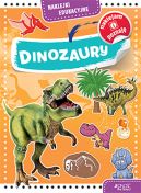 Okadka - Naklejki edukacyjne. Dinozaury