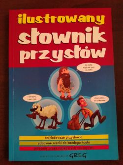 Okadka ksiki - Ilustrowany sownik przysw.