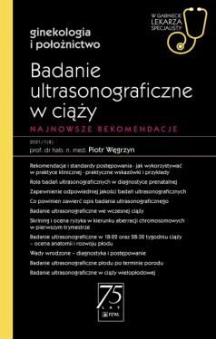 Okadka ksiki - Badanie ultrasonograficzne w ciy. W gabinecie lekarza specjalisty.