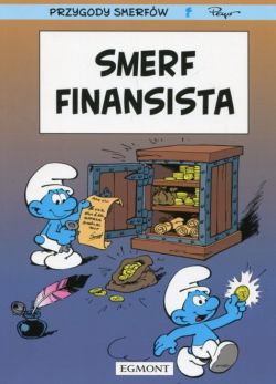 Okadka ksiki - Smerf Finansista. Smerfy Komiks