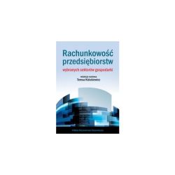 Okadka ksiki - Rachunkowo przedsibiorstw wybranych sektorw gospodarki