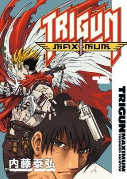 Okadka ksiki - Trigun Maximum tom 8