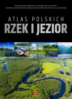 Okadka ksiki - Atlas polskich rzek i jezior