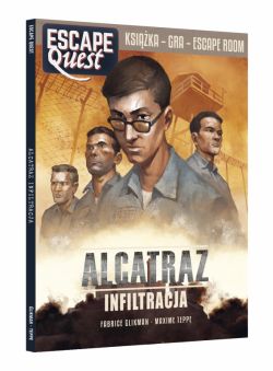 Okadka ksiki - Alcatraz: Infiltracja. Escape Quest