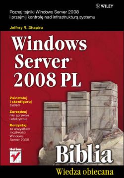 Okadka ksiki - Windows Server 2008 PL. Biblia 