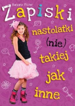 Okadka ksiki - Zapiski nastolatki (nie) takiej jak inne 