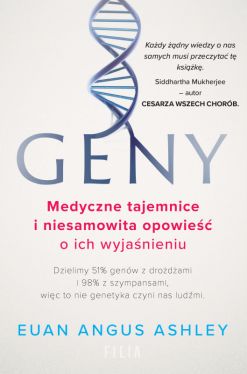 Okadka ksiki - Geny. Medyczne tajemnice i niesamowita opowie o ich wyjanieniu