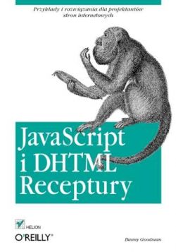 Okadka ksiki - JavaScript i DHTML. Receptury