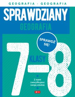 Okadka ksiki - Sprawdziany dla klasy 7-8. Geografia