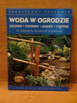 Okadka ksiki - Woda w ogrodzie