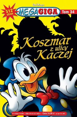 Okadka ksiki - Koszmar z ulicy Kaczej