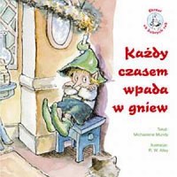 Okadka ksiki - Skrzat 1:Kady czasem wpada w gniew, Skrzat od dobrych rad