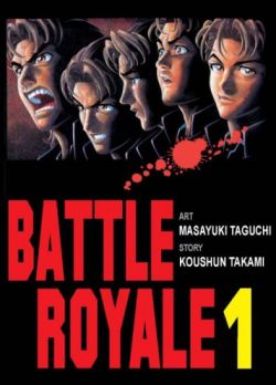 Okadka ksiki - Battle Royale tom 1