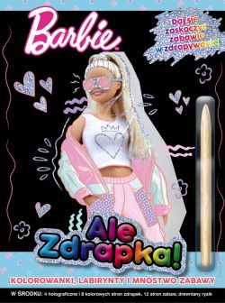 Okadka ksiki - Barbie. Ale zdrapka!