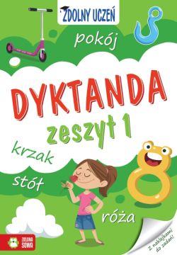 Okadka ksiki - Zdolny ucze. Dyktanda 1