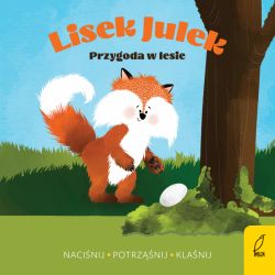 Okadka ksiki - Lisek Julek. Przygoda w lesie