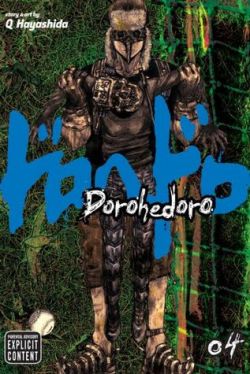 Okadka ksiki - Dorohedoro tom 4