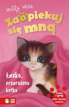 Okadka ksiki - ezka, przeraona kotka