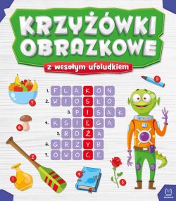 Okadka ksiki - Krzywki obrazkowe z wesoym ufoludkiem