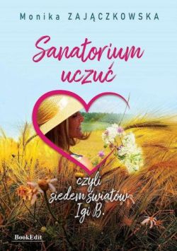 Okadka ksiki - Sanatorium uczu, czyli siedem wiatw Igi B.