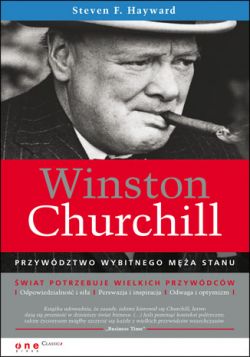 Okadka ksiki - Winston Churchill. Przywdztwo wybitnego ma stanu