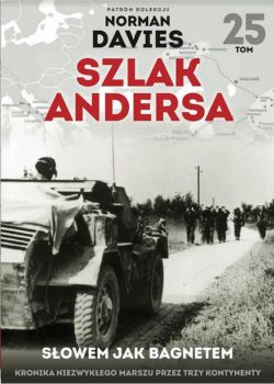 Okadka ksiki - Szlak Andersa (#25). Sowem jak bagnetem 