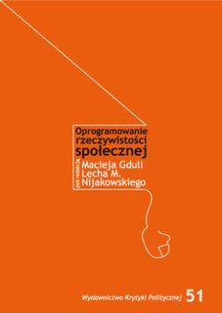 Okadka ksiki - Oprogramowanie rzeczywistoci spoecznej