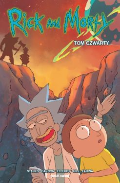 Okadka ksiki - Rick i Morty, tom 4