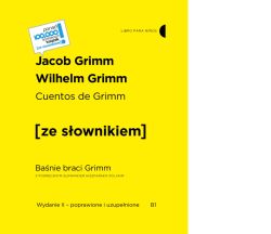 Okadka ksiki - Cuentos de Grimm / Banie braci Grimm z podrcznym sownikiem hiszpasko-polskim