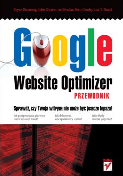 Okadka ksiki - Google Website Optimizer. Przewodnik