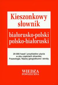 Okadka ksiki - Kieszonkowy sownik biaorusko-polski polsko-biaoruski