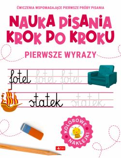 Okadka ksiki - Nauka pisania krok po kroku. Pierwsze wyrazy