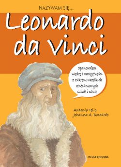 Okadka ksiki - Nazywam si Leonardo da Vinci