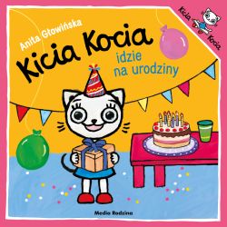 Okadka ksiki - Kicia Kocia idzie na urodziny