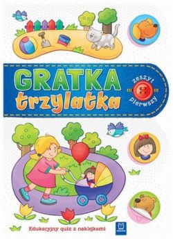 Okadka ksiki - Gratka trzylatka. Zeszyt 1