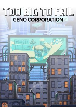 Okadka ksiki - Too Big To Fail: Geno Corporation