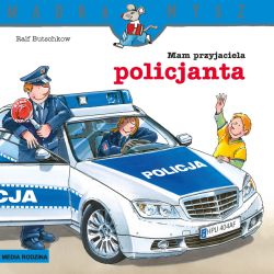 Okadka ksiki - Mdra Mysz. Mam przyjaciela policjanta