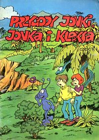 Okadka ksiki - Przygody Jonki Jonka i Kleksa