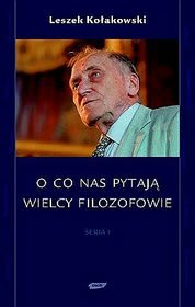 Okadka ksiki - O co nas pytaj wielcy filozofowie