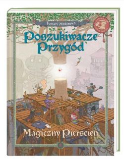 Okadka ksiki - Poszukiwacze przygd. Magiczny piercie