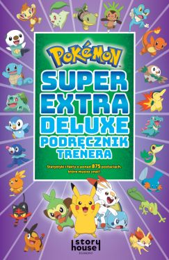 Okadka ksiki - Pokemon. Super Extra Deluxe Podrcznik Trenera