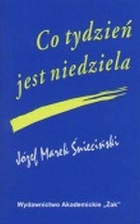 Okadka ksiki - Co tydzie jest niedziela