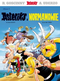 Okadka ksiki - Asteriks. Asteriks i Normanowie. Tom 9