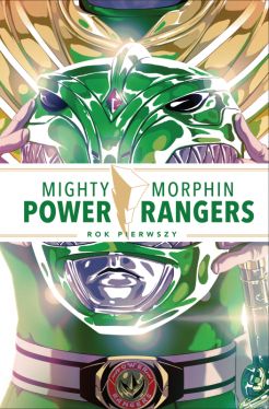 Okadka ksiki - Mighty Morphin Power Rangers  Rok pierwszy